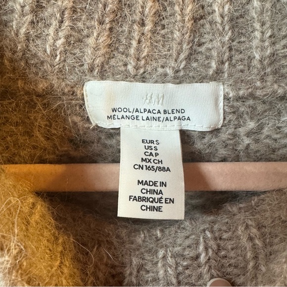 H&M Wool & Alpacaa Blend Sweater S - Picture 9 of 9